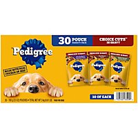 Pedigree Hickory Smoked Chicken Filet Mignon And Beef Noodle And Vegetables Wet Dog Food - 3.5 Oz - Image 1