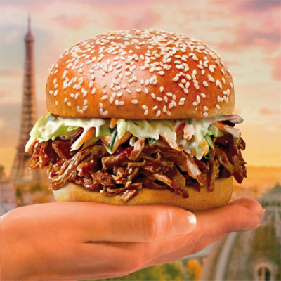 St Pierre Sesame Seed Brioche Burger Buns 4 - 8.8 OZ - Image 5