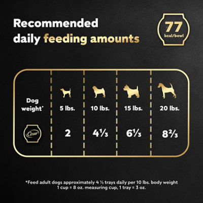 Cesar Wholesome Bowls Chicken Sweet Potatoes And Green Beans Recipe Adult Wet Dog Food - 3 Oz - Image 3