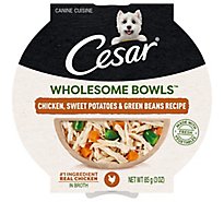 Cesar Chicken Sweet Potato and Green Beans Recipe Wet Dog Food - 3 Oz
