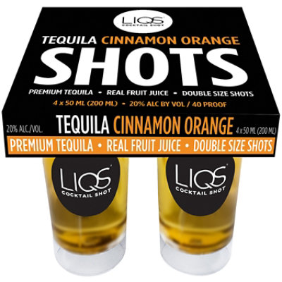 Liqs Tequilla Cinnimon - 4-50 ML - Image 2