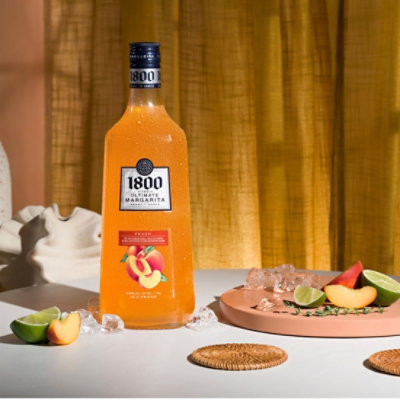 1800 The Ultimate Peach Margarita 9.95% ABV - 1.75 Liter - Image 5