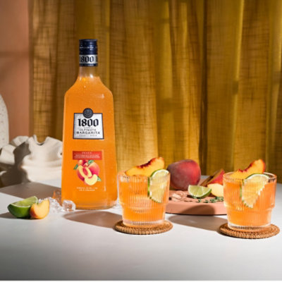 1800 The Ultimate Peach Margarita 9.95% ABV - 1.75 Liter - Image 3