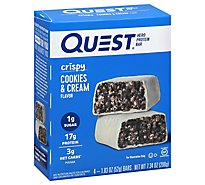 Quest Hero Crunch Bar Cookies & Crm - 4-1.83 OZ