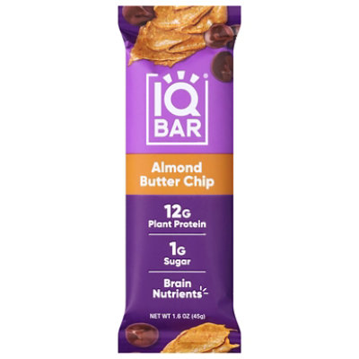 IQBAR Almond Butter Chip Protein Bar - 1.6 Oz - Image 3