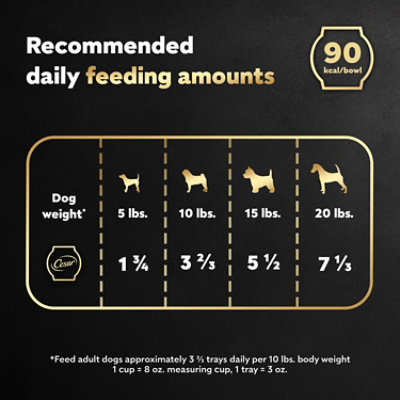 Cesar Wholesome Bowls Chicken Recipe Adult Wet Dog Food - 3 Oz - Image 4