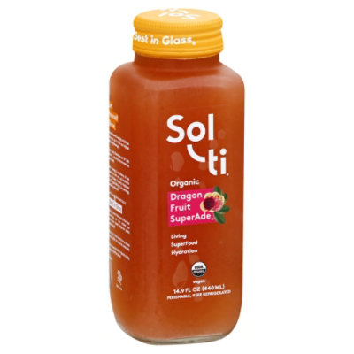 Sol-ti Dragon Fruit SuperAde - 14.9 Oz