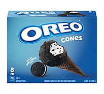 OREO Frozen Dairy Dessert Cones - 8 Count