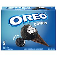 OREO Frozen Dairy Dessert Cones - 8 Count - Image 1