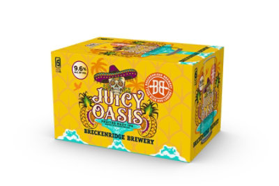 Breckenridge Brewery Juice Drop Imperial Hazy IPA Cans - 6-12 Fl. Oz. - Image 1