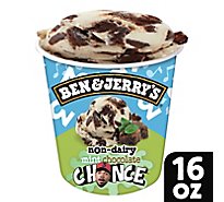 Ben & Jerry's Non Dairy Mint Chocolate Chance Ice Cream - PT