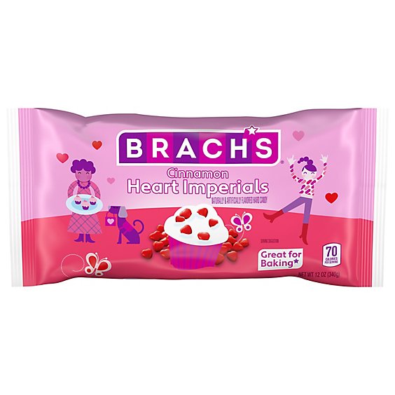 Brachs Cinn Imperial Hearts - 12OZ