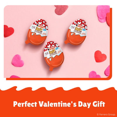 Kinder Joy Valentine's Day Egg With Chocolatey Wafer Bites And Surprise Toy Inside - 6-0.7 Oz - Image 2