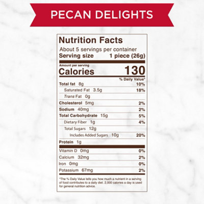 RUSSELL STOVER Valentine's Day Pecan Delights Milk Chocolate Gift Box - 4.5 Oz - Image 2