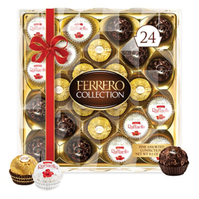 Ferrero Collection Premium Assortment Hazelnut Dark Chocolate & Coconut Holiday Gift Box - 9.1 Oz - Image 2