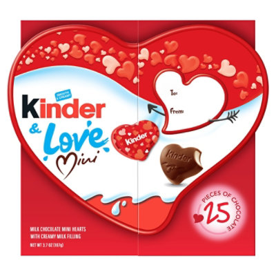 Kinder Chocolate Love Mini - 3.7 OZ