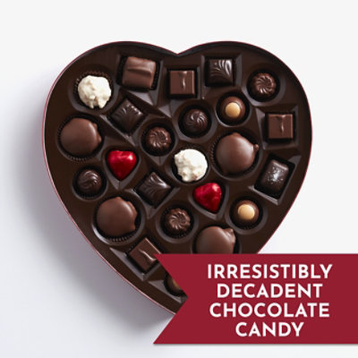 Fannie May Assorted Chocolates Valentine's Candy Heart Gift Box - 12.1 Oz - Image 2