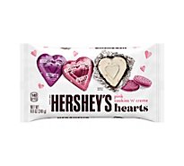 HERSHEY'S Pink Cookies N Creme Hearts Candy Bag - 8.8 Oz