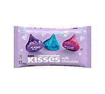 HERSHEY'S Kisses Milk Chocolate Conversation Candy Bag - 10.1 Oz