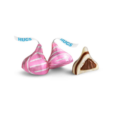 Hersheys Hugs Milk Chocolate And White Creme Valentines Day Candy Bag - 10.1 Oz - Image 3