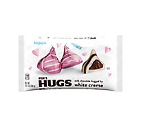 HERSHEY'S Hugs Milk Chocolate Hugged By White Creme Candy Bag - 10.1 Oz