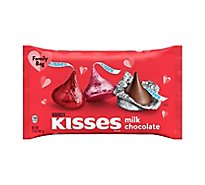HERSHEY'S Kisses Milk Chocolate Candy Family Bag - 17 Oz