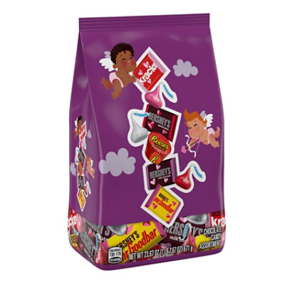 Hersheys And Reeses Assorted Chocolate Valentines Day Candy Variety Bag - 23.67 Oz - Image 2