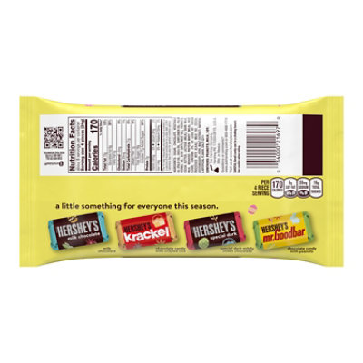 Hersheys Miniatures Assorted Milk And Dark Chocolate Easter Candy Bag - 9.9 Oz - Image 2