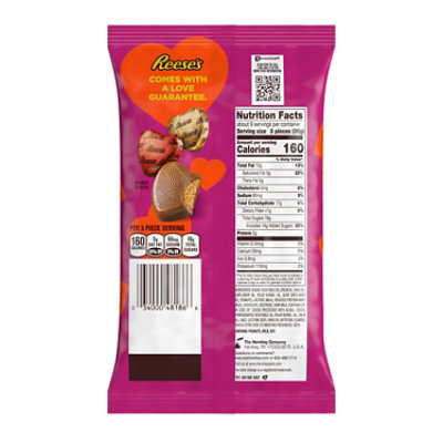 Reese's Milk Chocolate Peanut Butter Creme Hearts Candy Bag - 9.1 Oz - Image 2