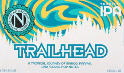 Ninkasi Trailhead Ipa In Can - 6-12 FZ - Image 4
