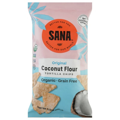 Sana Coconut Flour Original Tortilla Chip 5.5 Oz Albertsons