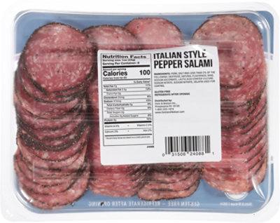Dietz & Watson Pepper Salami Pre-sliced Basket Weave - 8 OZ - Image 5