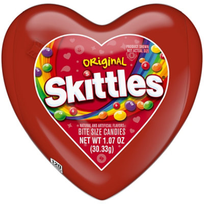 Mars Skittles Plastic Heart - 1.07 OZ - Image 1