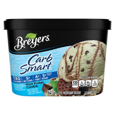 Breyers Ice Cream Mint Cookie Fudge 48 Fo - 1.5 QT - Image 6