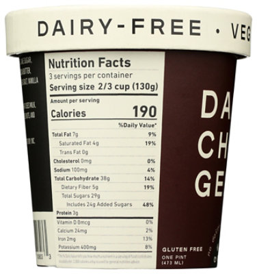 Gelato Boy Gelato Dark Chocolate Dairy Free - 16 OZ - Image 6