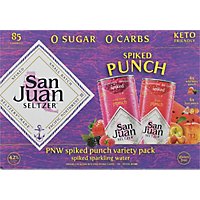 San Juan Seltzer Spiked Fruit Punch Variety Pack In Cans - 12-12 Fl. Oz. - Image 6