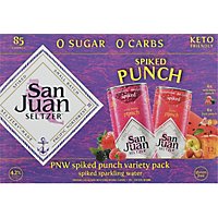 San Juan Seltzer Spiked Fruit Punch Variety Pack In Cans - 12-12 Fl. Oz. - Image 2