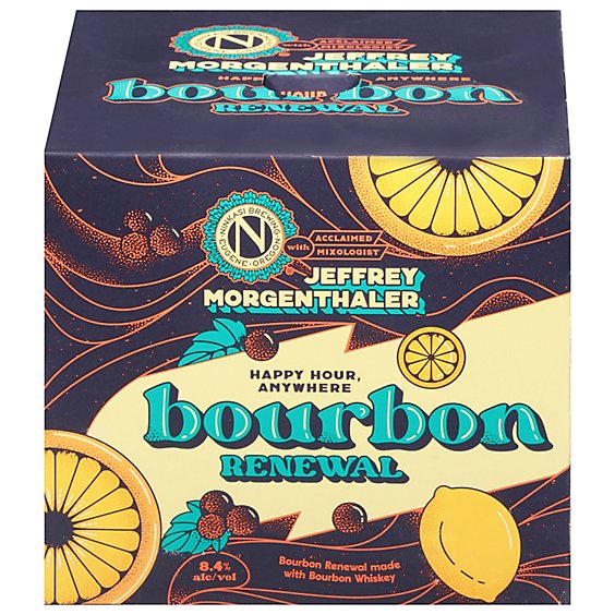 Ninkasi Bourbon Renewal Canned Cocktail Cans - 4-12 FZ
