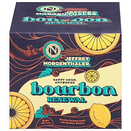 Ninkasi Bourbon Renewal Canned Cocktail Cans - 4-12 FZ - Image 1