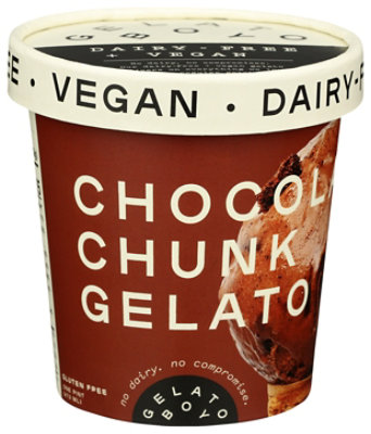 Gelato Boy Gelato Chocolate Chunk Dairy Free - 16 OZ - Image 1