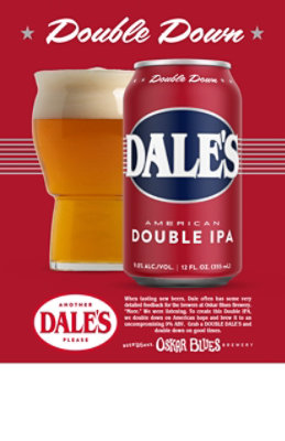 Oskar Blues Dales American Double IPA In Can - 19.2 Oz - Image 2