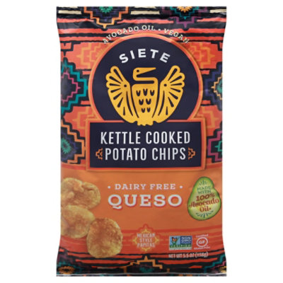 Siete Potato Chips Queso - 5.5 OZ - Image 3