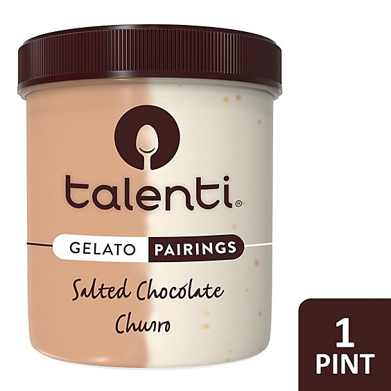 Talenti Salted Chocolate Churro Gelato Pairings - 1 Pint