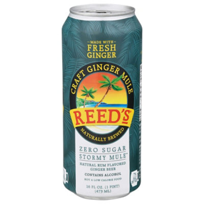 Reed's Zero Sugar Stormy Mule In Can 16 Fl. Oz. Safeway