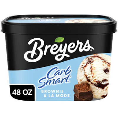 Breyers CarbSmart Brownie A La Mode Frozen Dairy Dessert - 48 Oz - Image 2