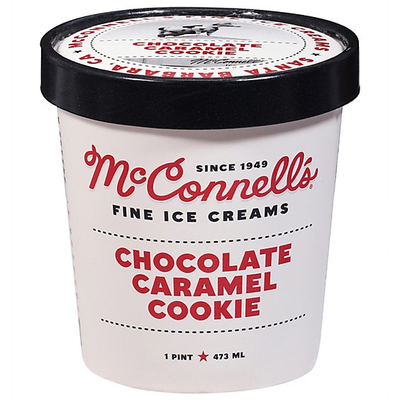 Mcconnells Ice Cream Cookie Chocolate Caramel - 1 PT