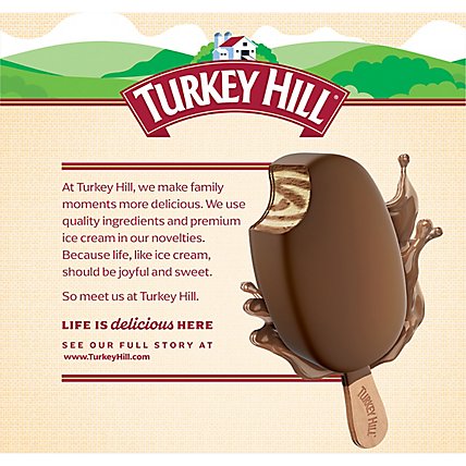 Turkey Hill Peanut Butter And Chocolate Dipped Bars - 9 FZ - Image 6