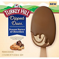 Turkey Hill Peanut Butter And Chocolate Dipped Bars - 9 FZ - Image 2