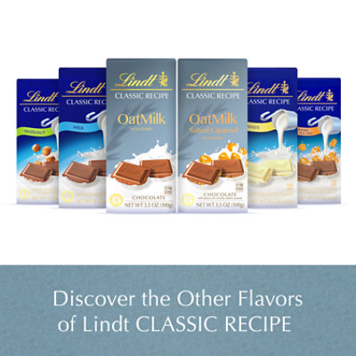 Lindt CLASSIC RECIPE Non-Dairy Oat Milk Plain Chocolate Candy Bar - 3.5 Oz - Image 5