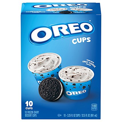 Oreo Ice Cream Cups - 10-3.25FZ - Image 1